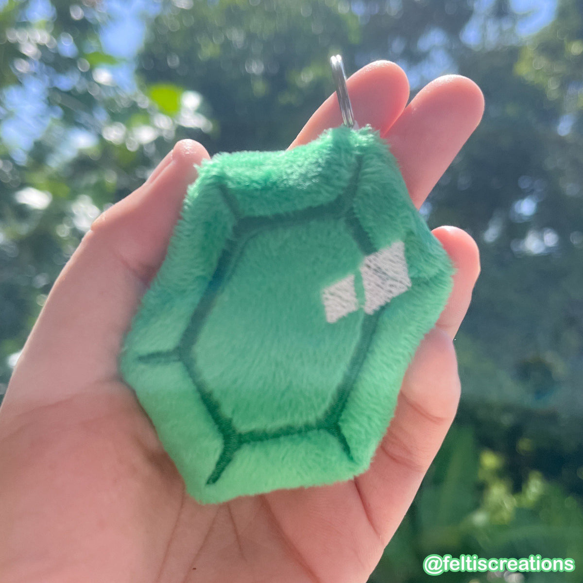 Patreon Vault - Rupee Plush Keychain - Sept 2023