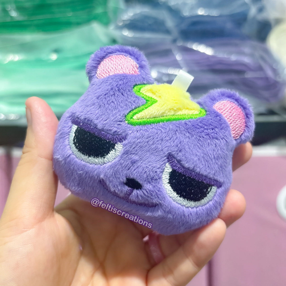 Patreon Vault - Static Plush Keychain - July 2025