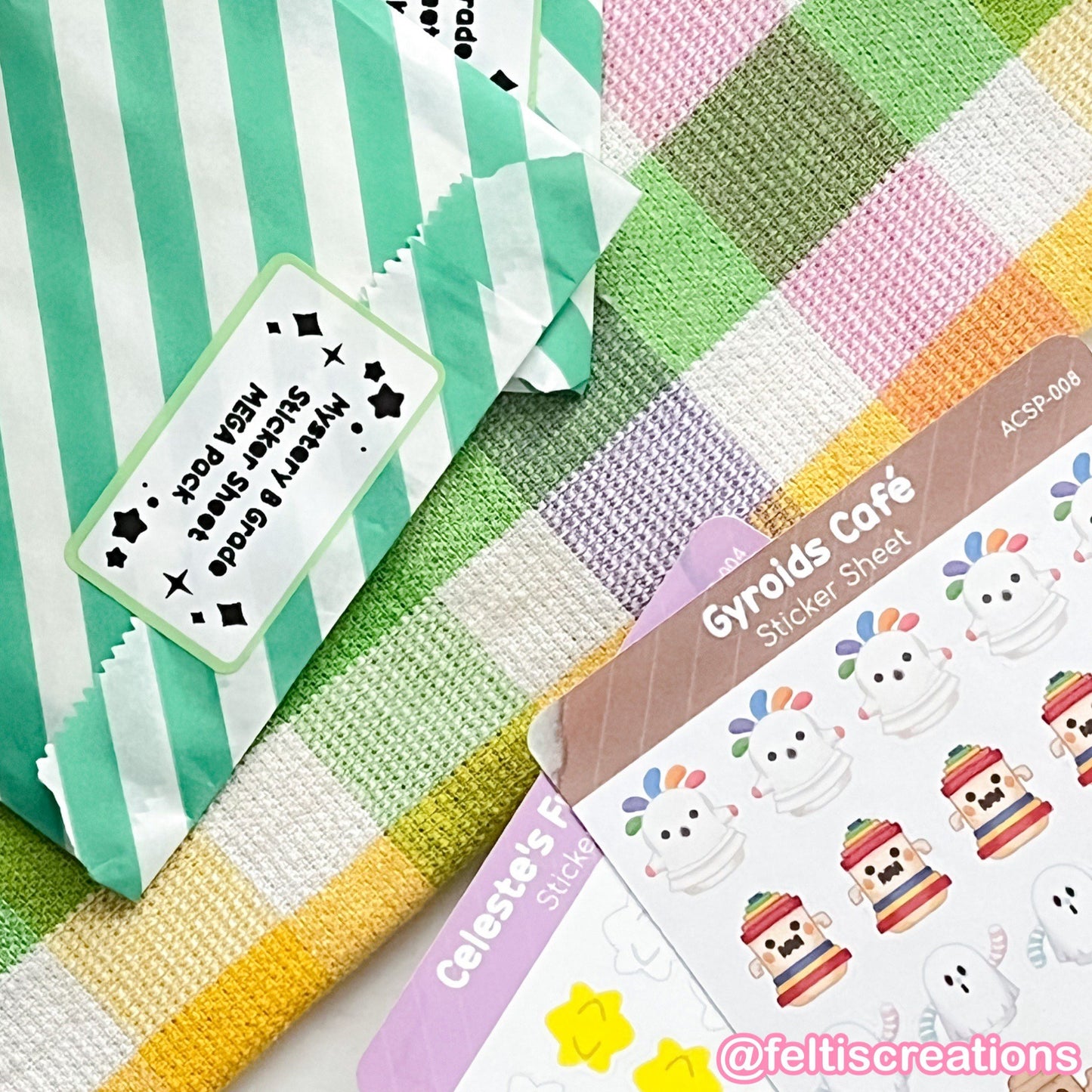 Mystery B Grade Sticker Sheet MEGA Pack