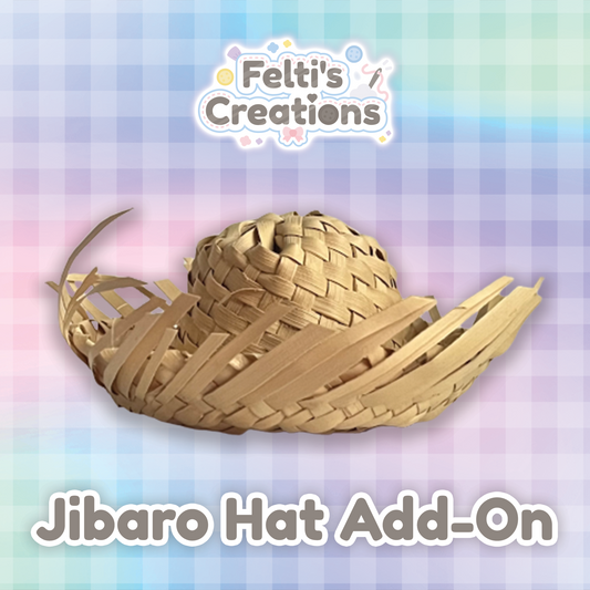 Puerto Rican Jibaro Hat (ADD-ON) >PLUSHIES ONLY<