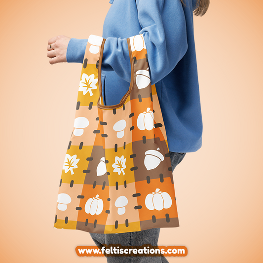 Autumn Patch Shopping Bag