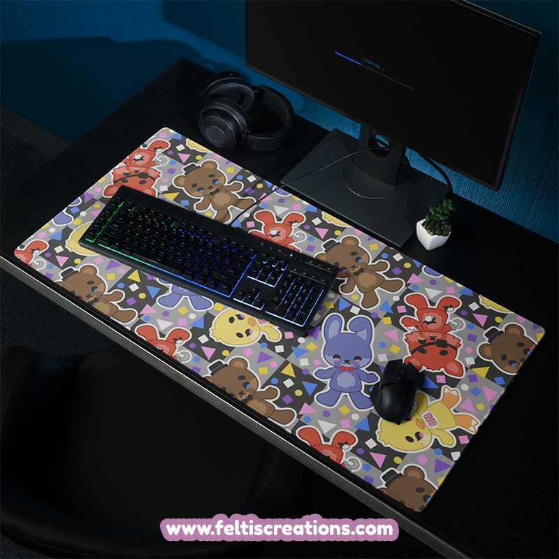 Animatronic Party Gaming Mouse Pad