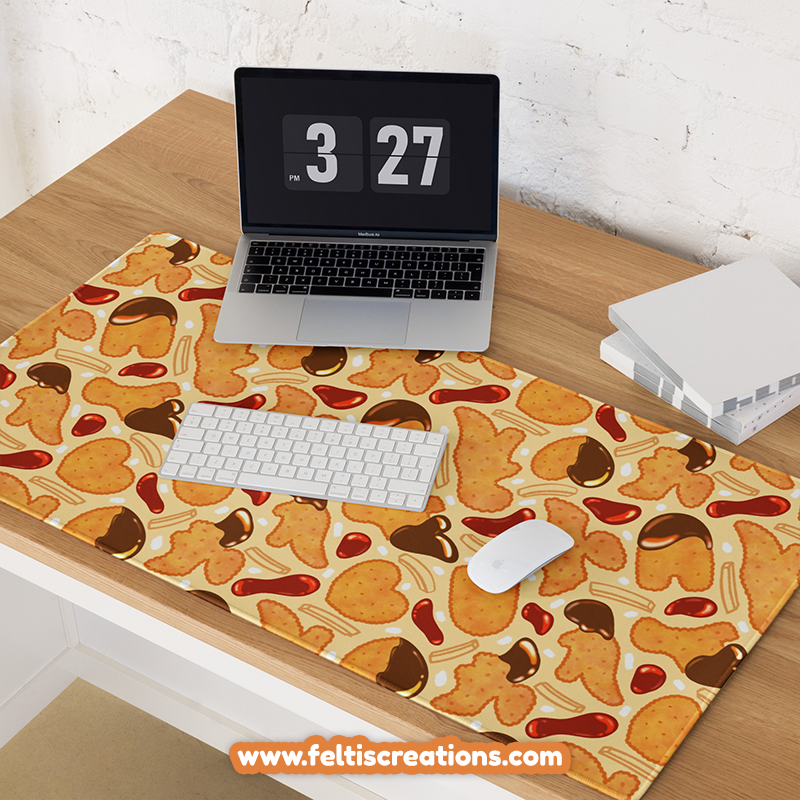 Chicken Nuggys Gaming Mouse Pad