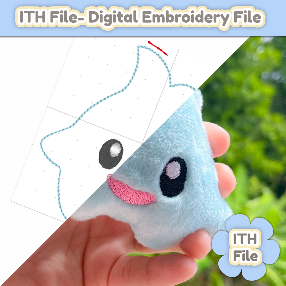 Lumalee ITH - EMBROIDERY FILE - 4x4