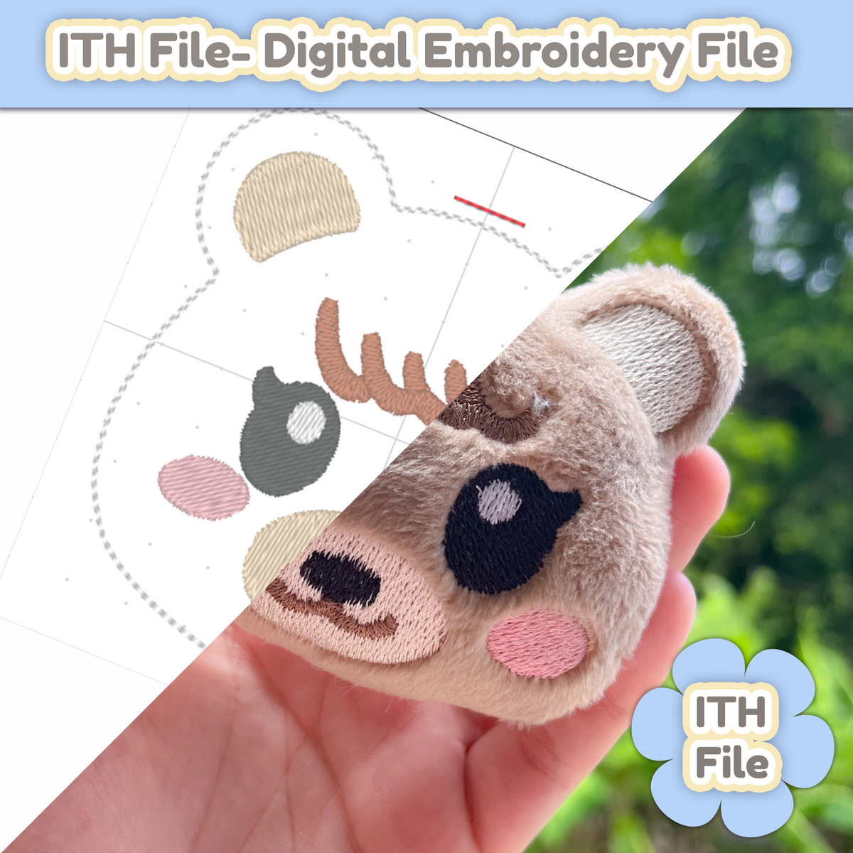 Maple ITH - EMBROIDERY FILE - 4x4