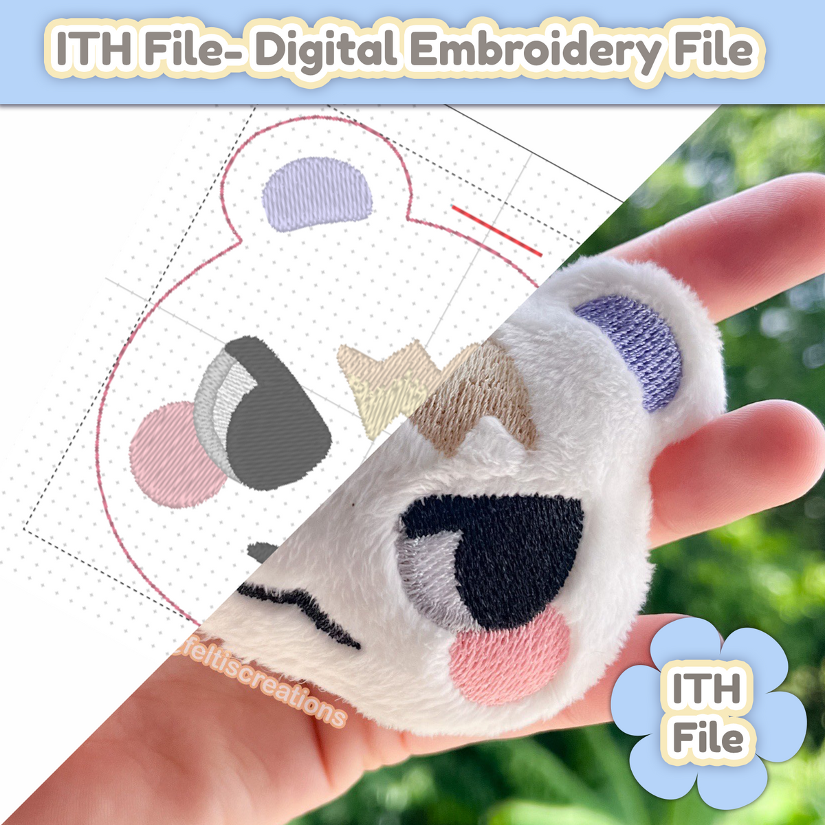 Marshal ITH - EMBROIDERY FILE - 4x4