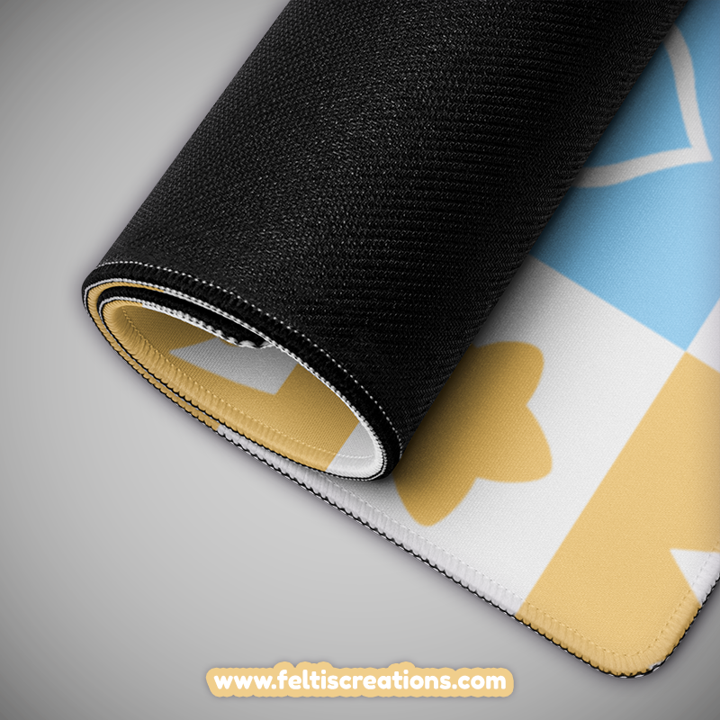 Kingdom Check Gaming Mouse Pad
