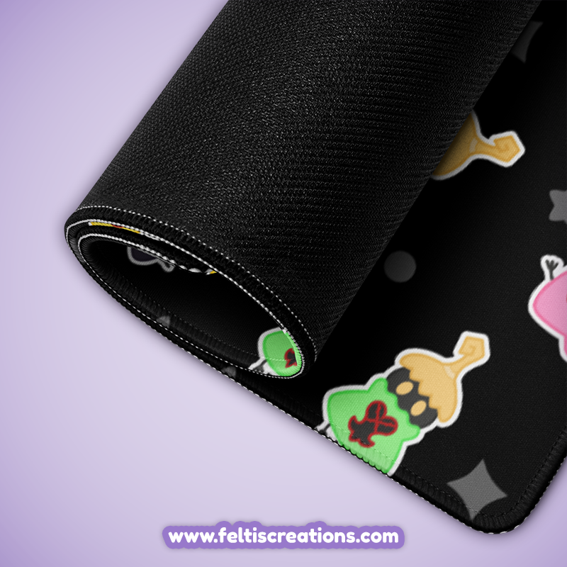 Colorful Heartless Gaming Mouse Pad