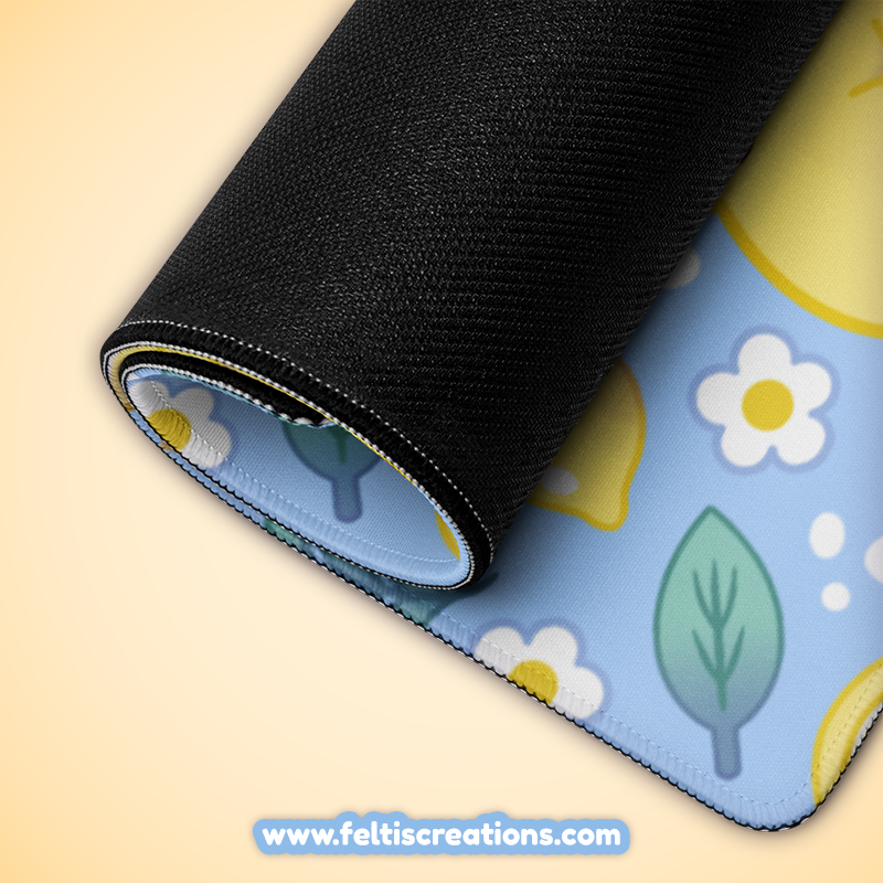 Lemon Frog Gaming Mouse Pad