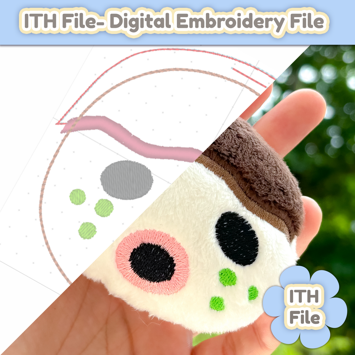Zucker ITH - EMBROIDERY FILE - 4x4