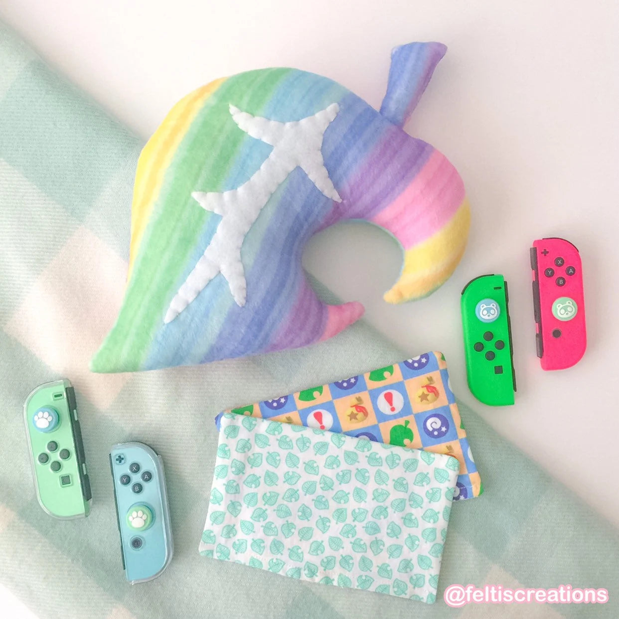 ACNH - Rainbow Leaf Plush Collection