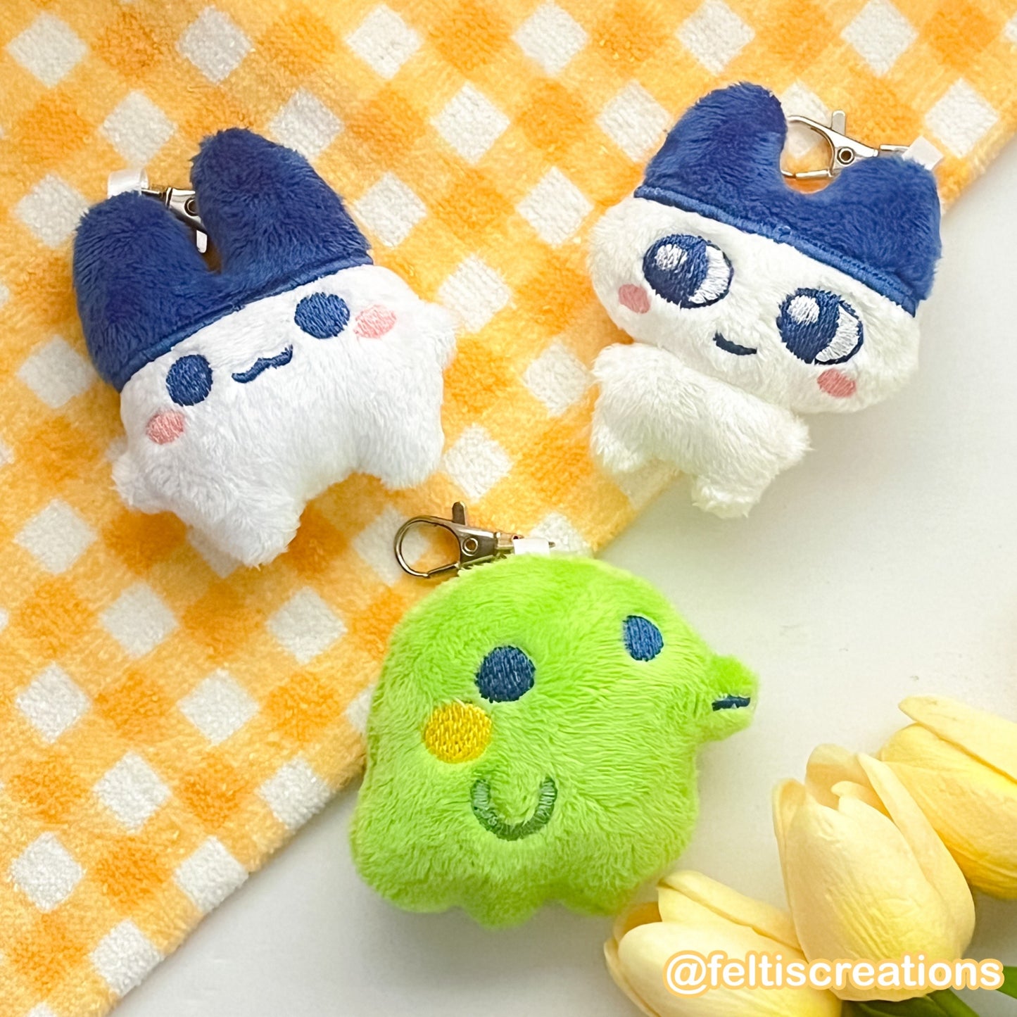 Tama-Babies Plush Keychain