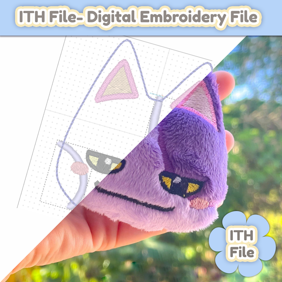 Bob ITH - EMBROIDERY FILE - 4x4