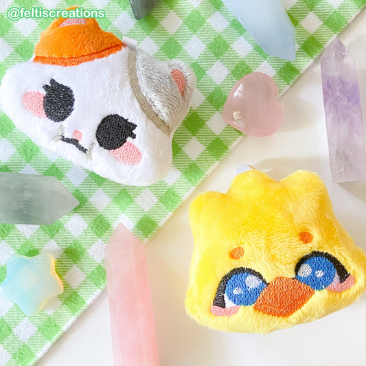 Fantasy's Pet Companion Plush Keychain