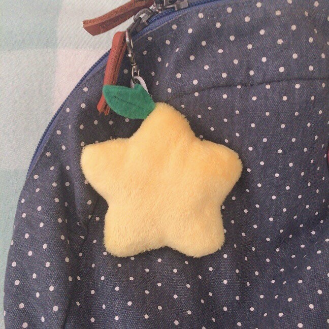 Paopu Fruit + Sea-Salt Ice Cream Plush Keychain