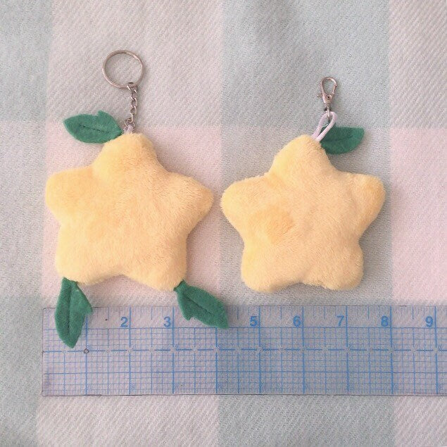 Paopu Fruit + Sea-Salt Ice Cream Plush Keychain