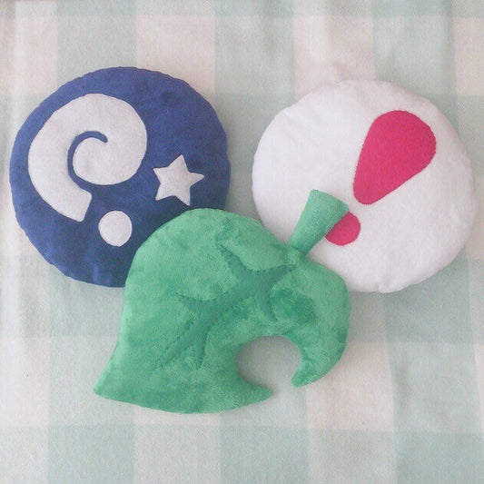 ACNH Leaf, Fossil, Pitfall Plushies