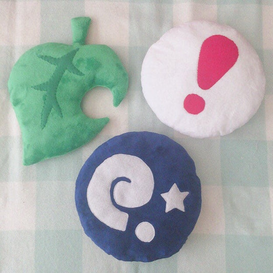 ACNH Leaf, Fossil, Pitfall Plushies