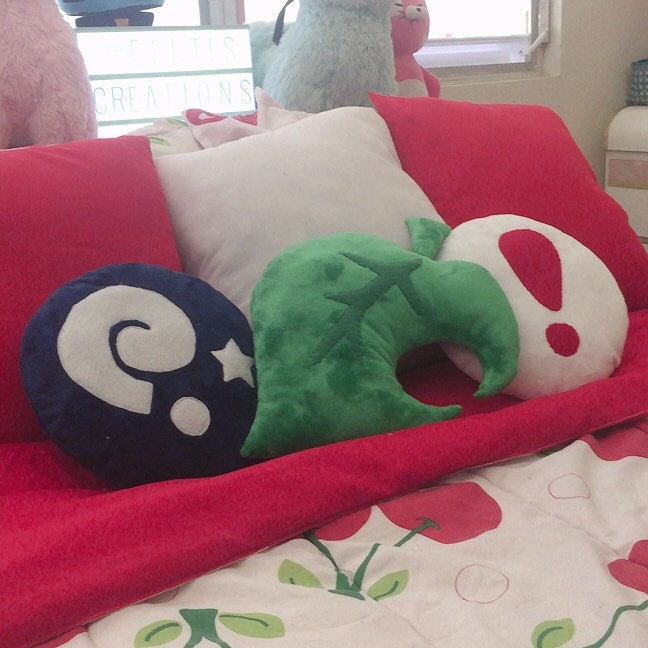 ACNH Leaf, Fossil, Pitfall Plushies