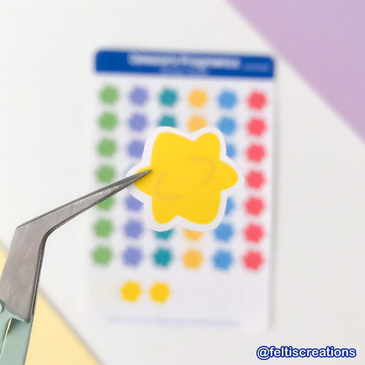 Celeste's Star Fragments Sticker Sheet - Horoscope 2