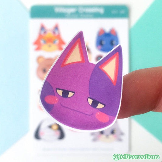 Villager Crossing Sticker Sheet