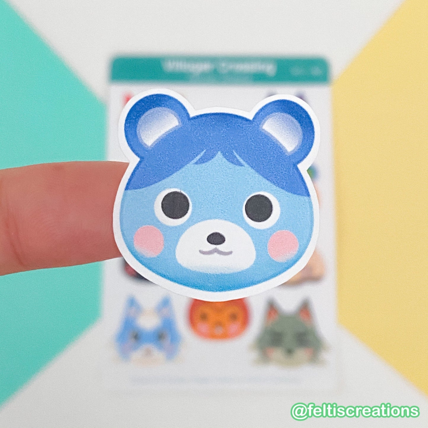 Villager Crossing Sticker Sheet 2