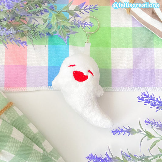Hu Tao & Qiqi Ghost Companion Plush Keychain