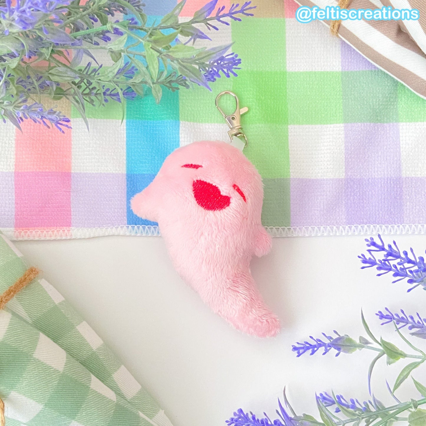 Hu Tao & Qiqi Ghost Companion Plush Keychain