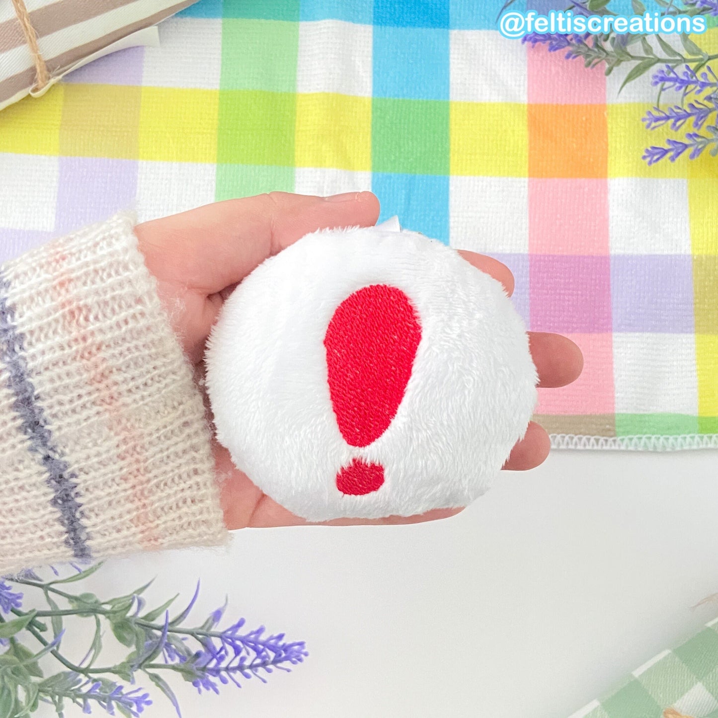 Leaf, Fossil, Pitfall Plush Keychain