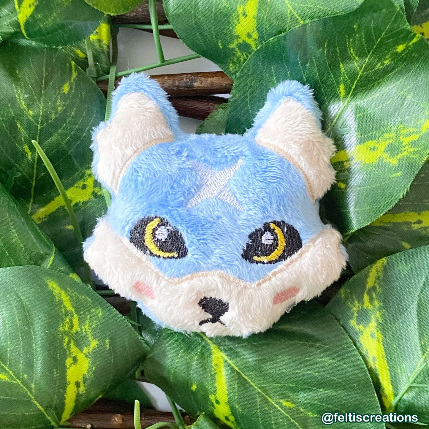 Pupper & Kitten Hunter Plush Keychain