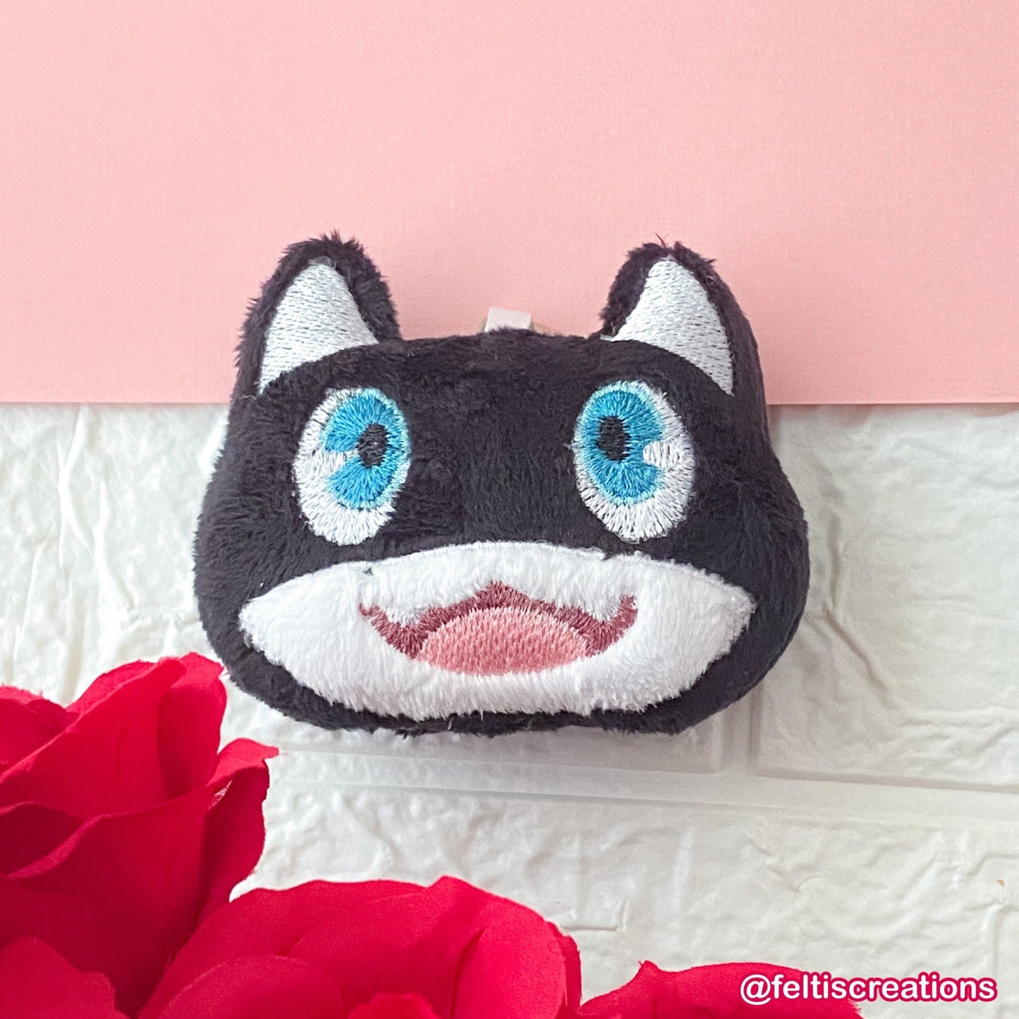 Phantom Cat Plush Keychain