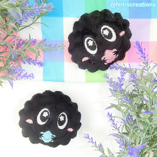 Puff Ball's Konpeito Plush Keychain
