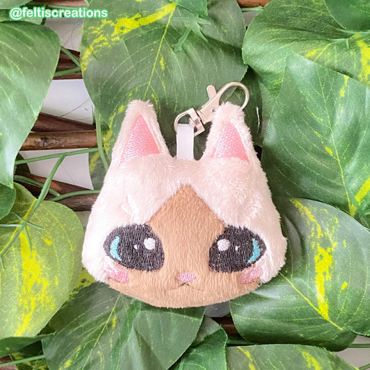 Pupper & Kitten Hunter Plush Keychain