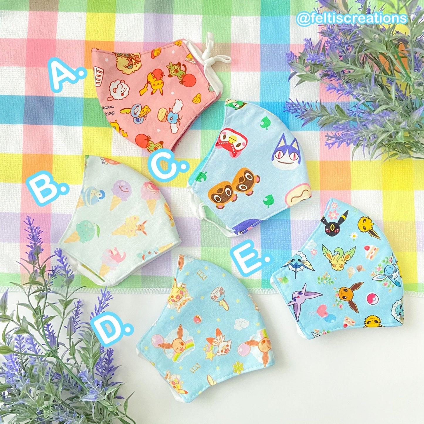 Characters Face Masks 2
