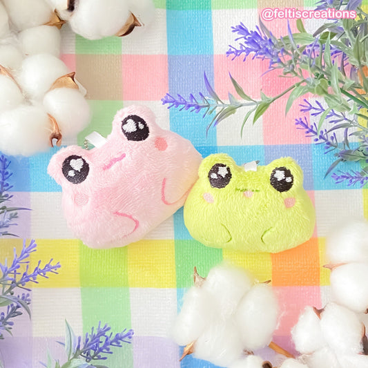 Pinku Frog Plush Keychain