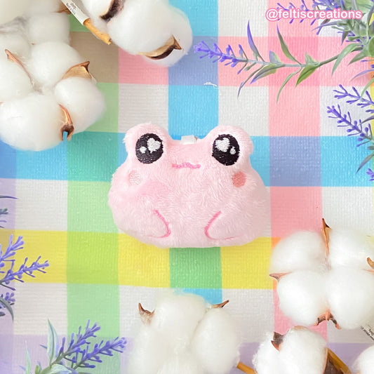 Pinku Frog Plush Keychain