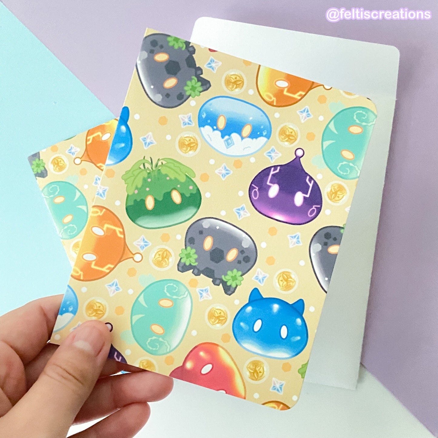 Gacha Slimes Greetings Cards