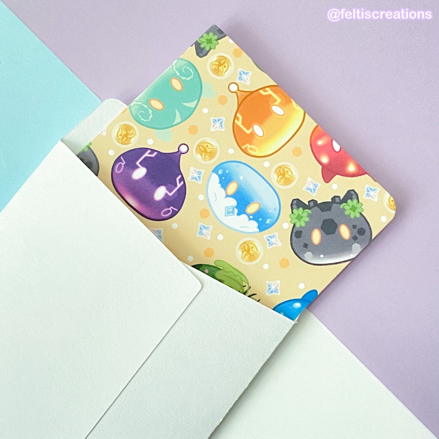 Gacha Slimes Greetings Cards