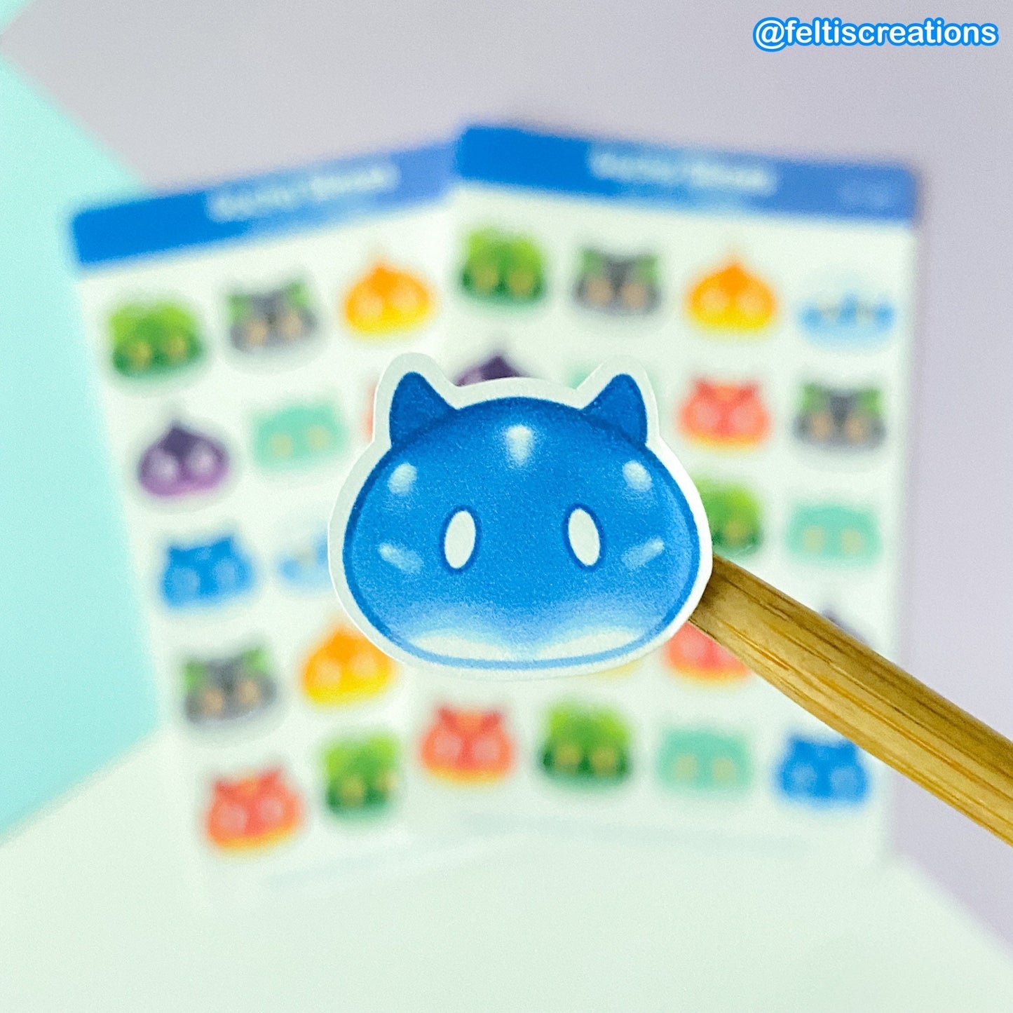 Gacha Slimes Sticker Sheet