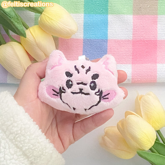 Gojo-Cat & Kuna-Kitty Plush Keychain