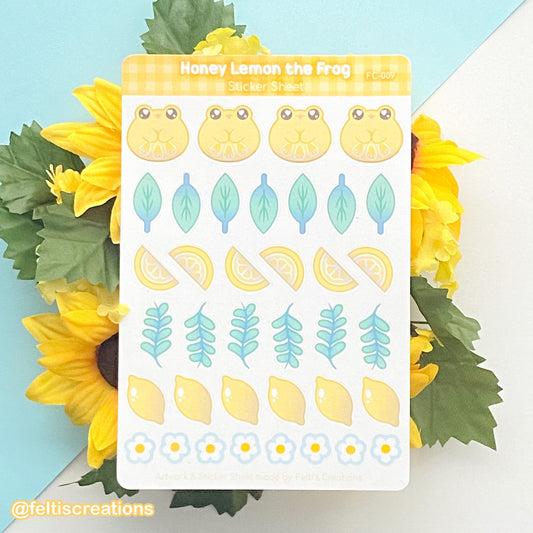 Lemon Frog Stationery Bundle