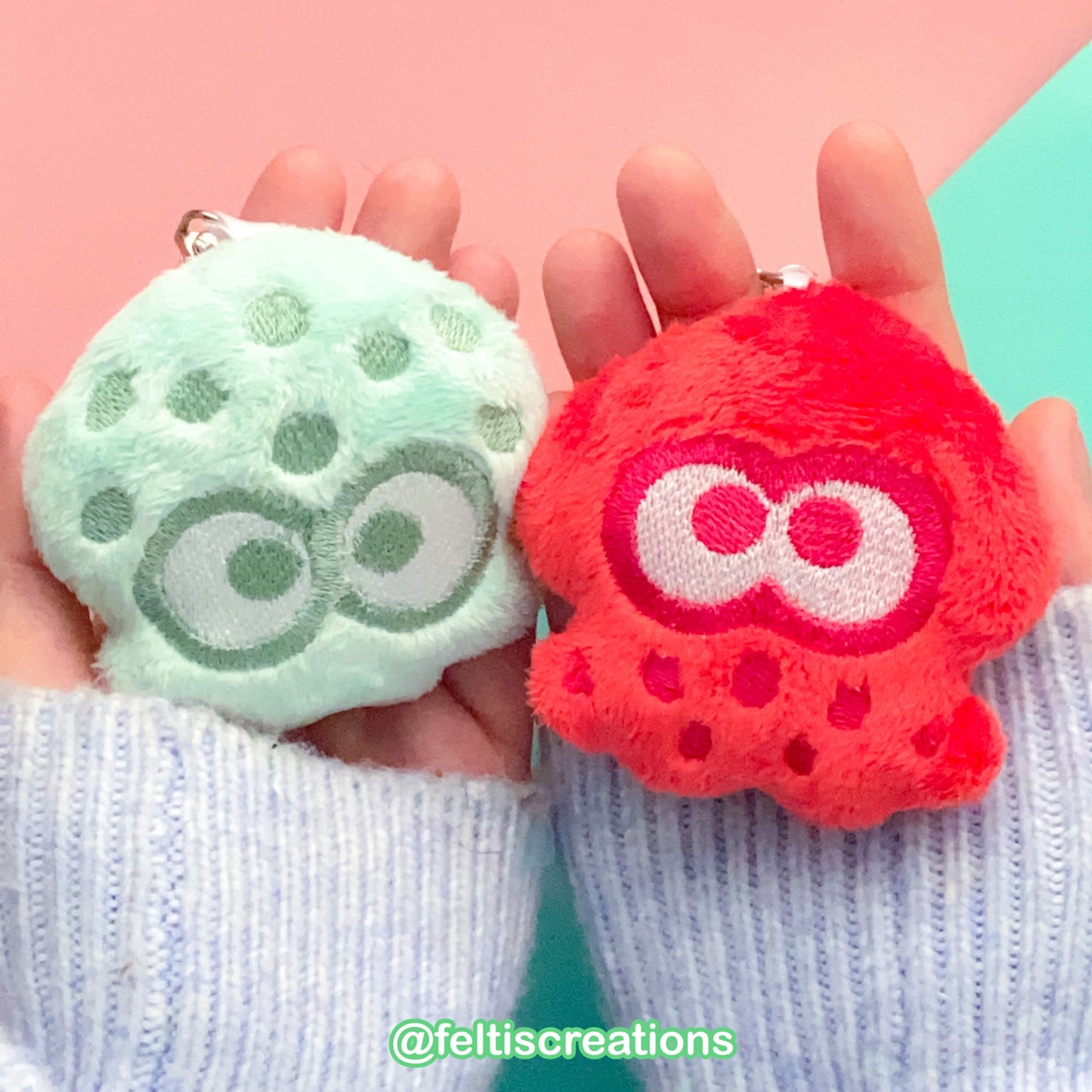 Ink Pals Plush Keychain