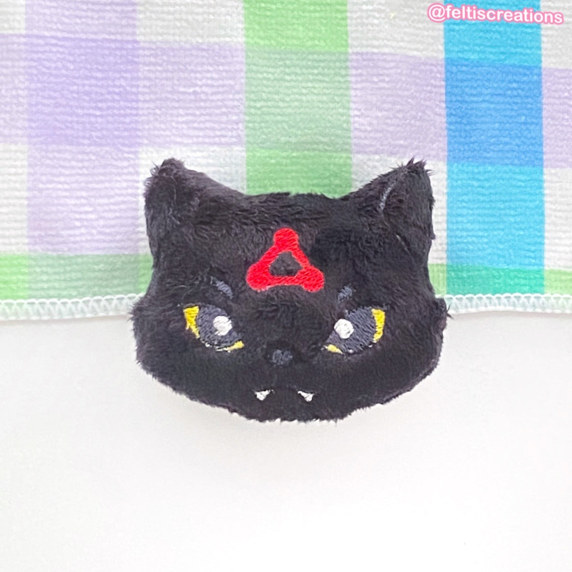 Demon & Divine Dogs Plush Keychain