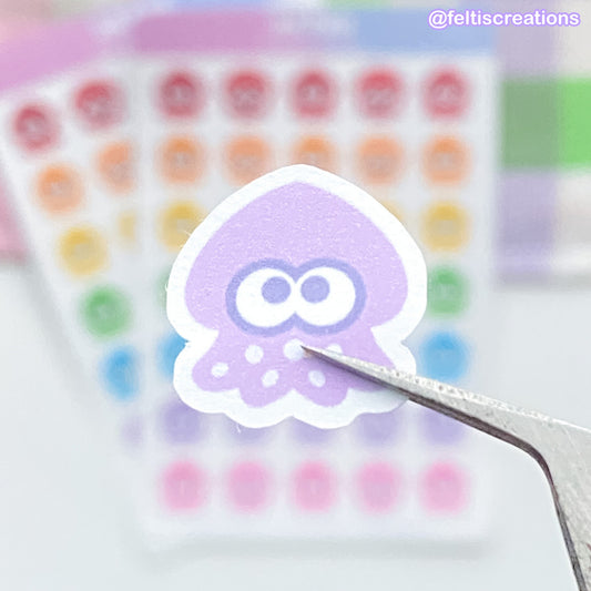 Squid Besties Sticker Sheet