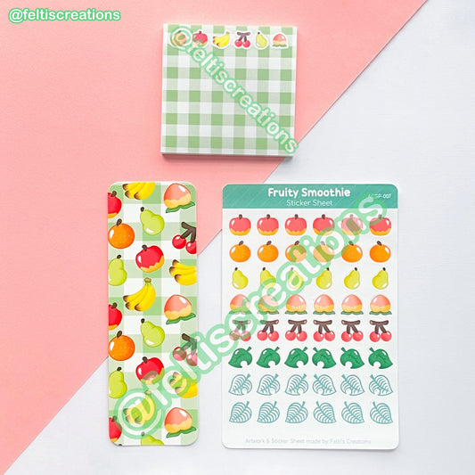 Fruity Smoothie Stationery Bundle