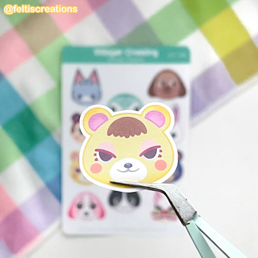 Villager Crossing Sticker Sheet 4