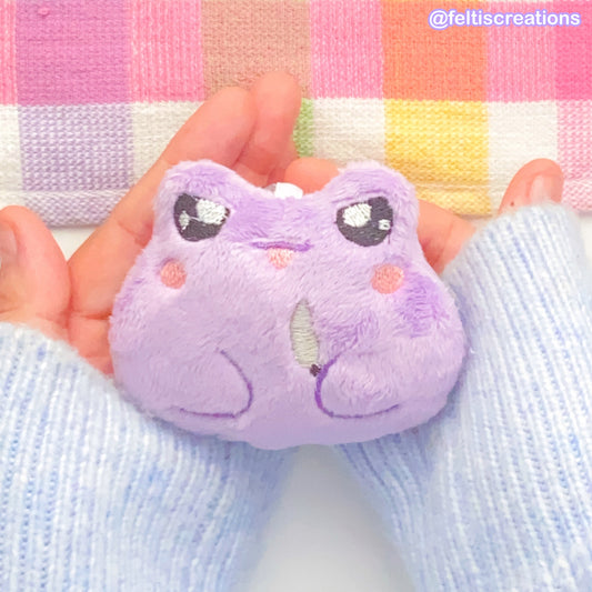 Knife Frog Plush Keychain