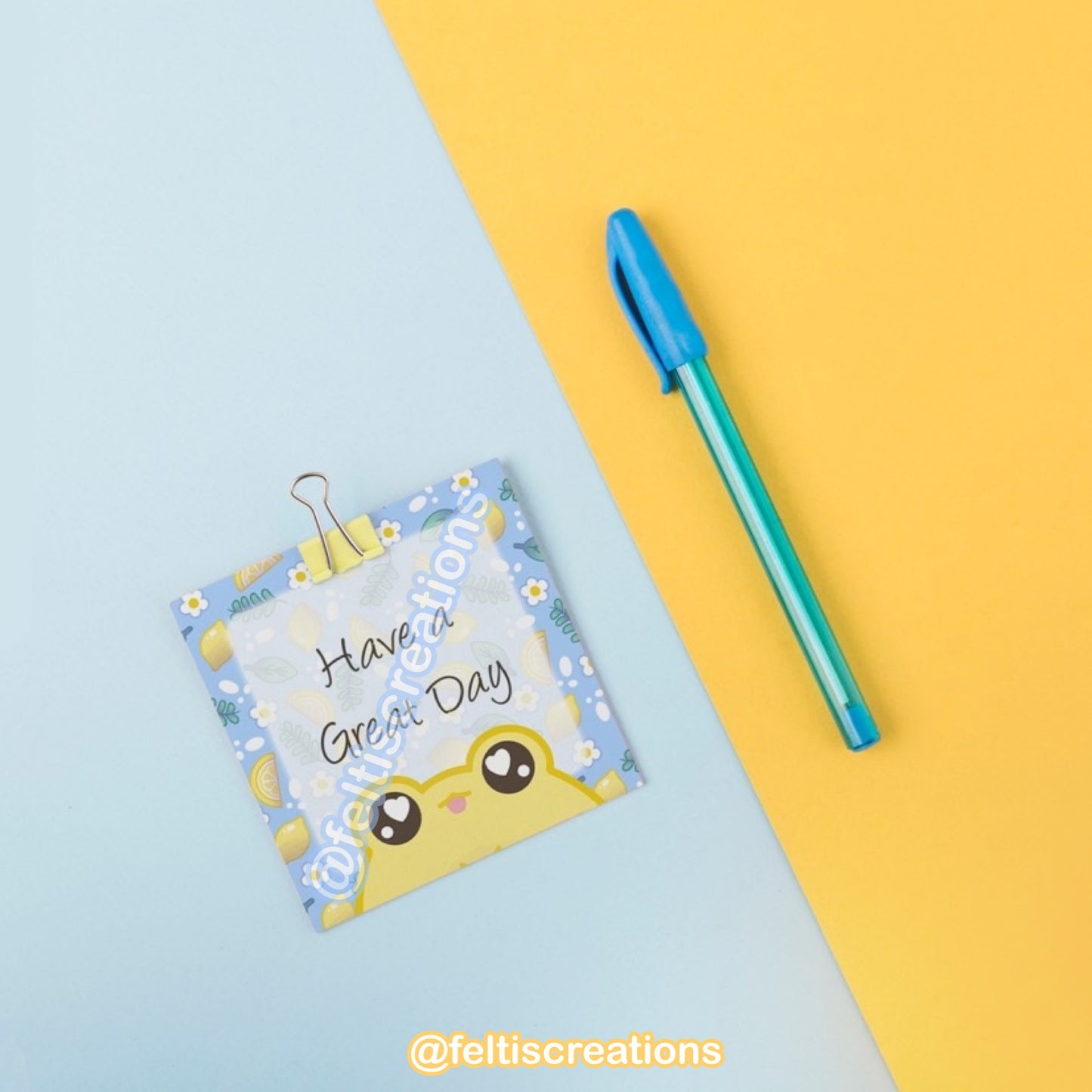 Lemon Frog Stationery Bundle
