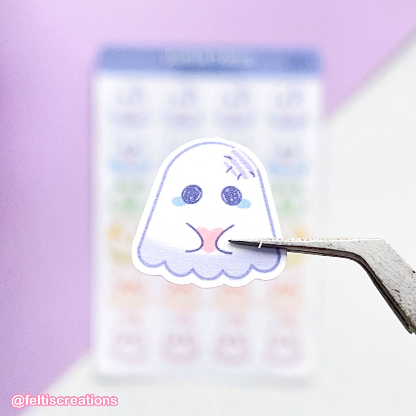 Ghostie Friends Sticker Sheet