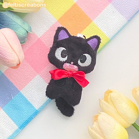 A Witch's Pet Plush Keychain